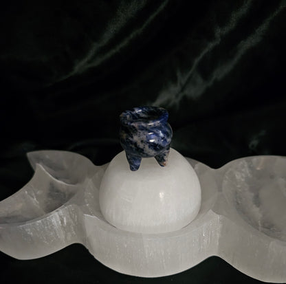 Cauldron, mini - Sodalite