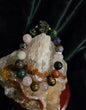 Prophecy Stone Bracelet – Mixed Stones Crystal Bracelet – 12mm Natural Stone Beads (7½")
