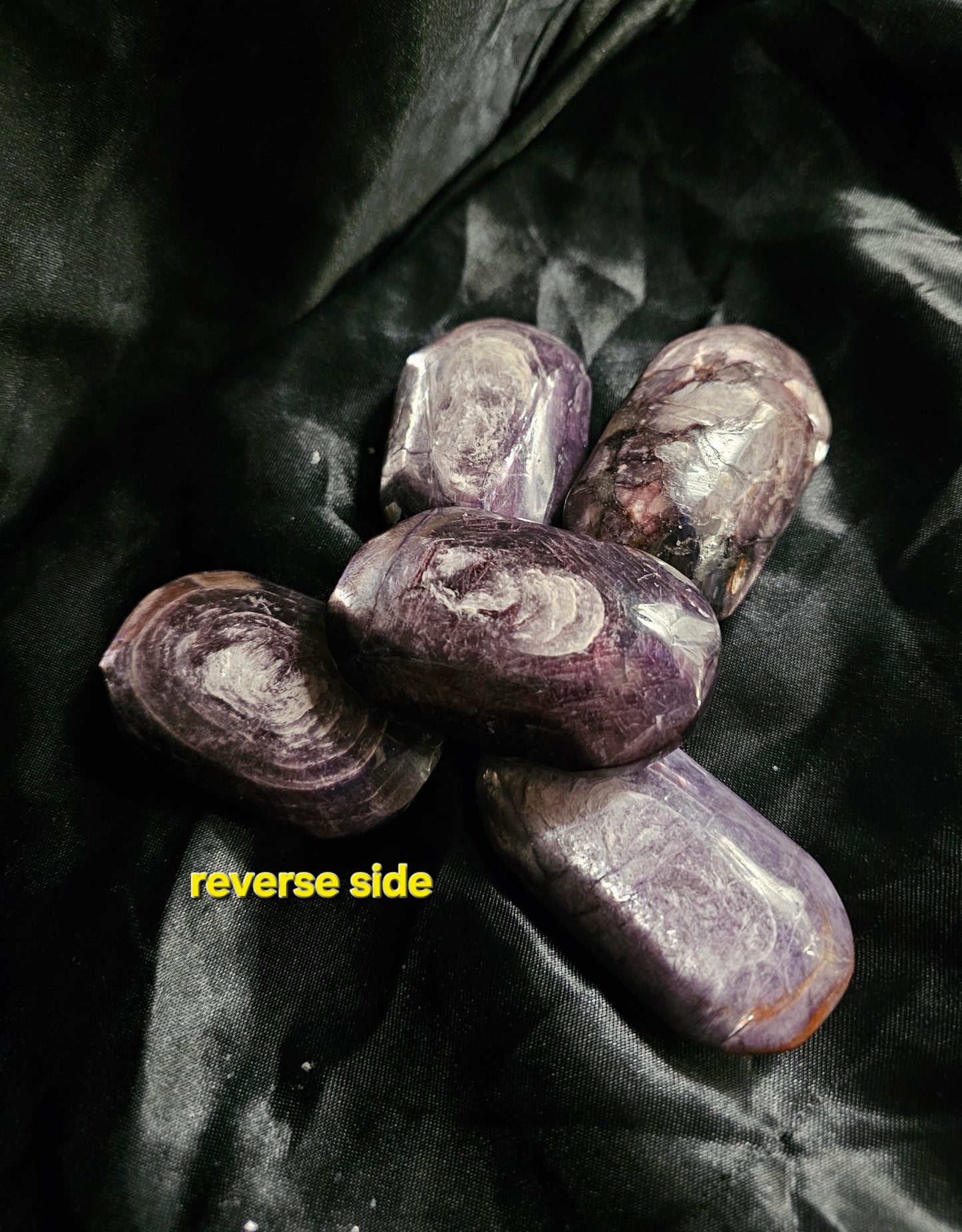 💜 Premium Lepidolite Palm Stone