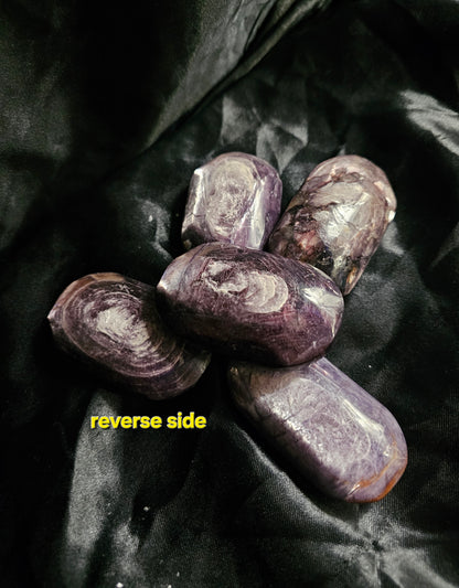 💜 Premium Lepidolite Palm Stone