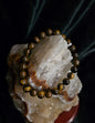 Yellow Tiger Eye Bracelet – 8–8.5mm Natural Stone Beads – 8–8.5" Stretch Fit
