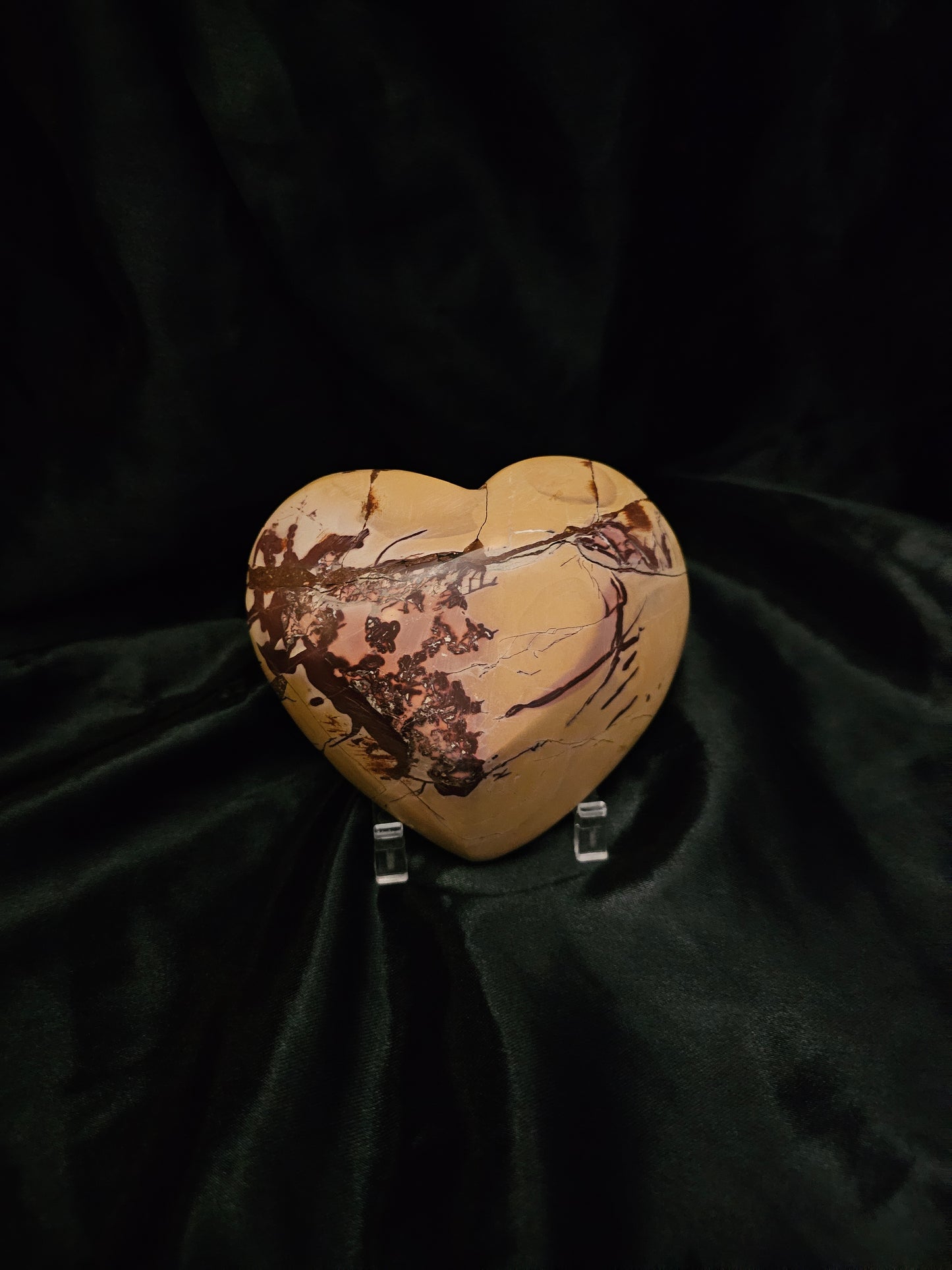 Mookaite Heart Bowl - 4"