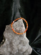Carnelian Bracelet – 4mm Round, 6–6.3”