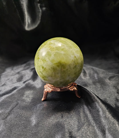 Sphere - Jadeite w/ Stand