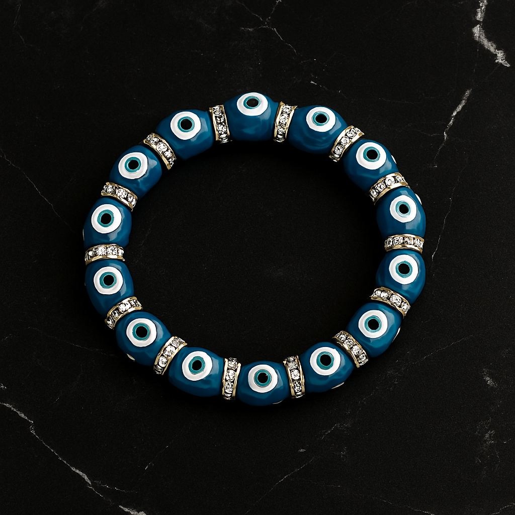Bracelet - Teal Evil Eye
