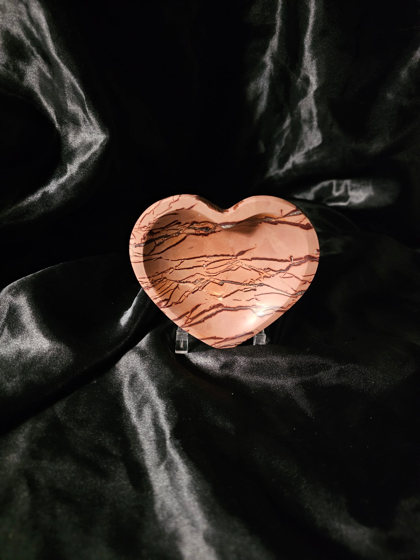 Mookaite Heart Bowl - 4"