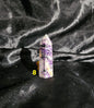 🟣 Charoite Tower — Natural Siberian Swirl Pattern