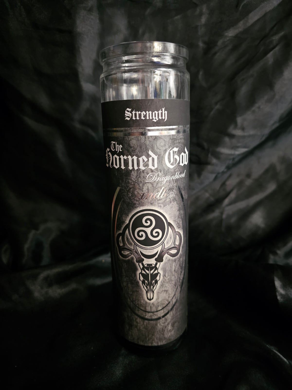 🔥 Strength – The Horned God Candle