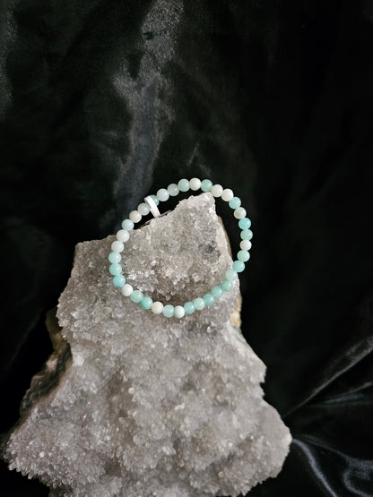Amazonite Kids Bracelet — 4mm