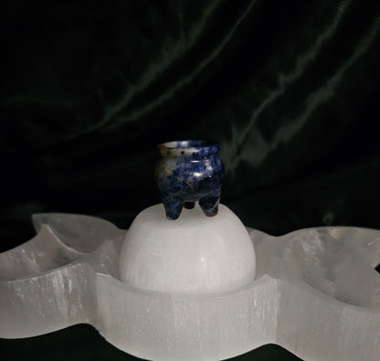 Cauldron, mini - Sodalite