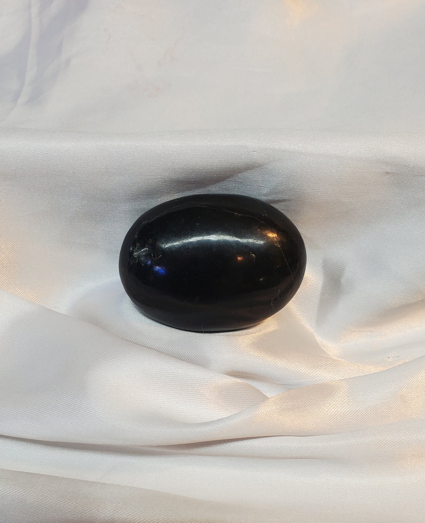 Black Tourmaline Palm Stone