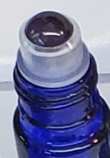 Essential Oil Bottle w/ Stone Roll-On Applicator