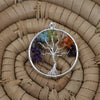 7 Chakra Tree of Life Pendant