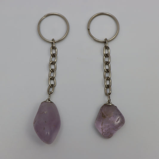 Amethyst Key Chain