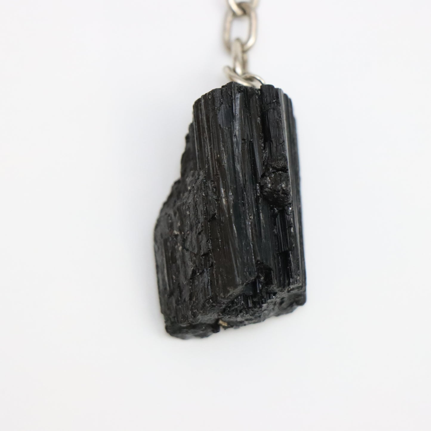 Black Tourmaline key Chain