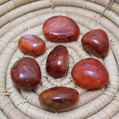 Carnelian Palm Stone