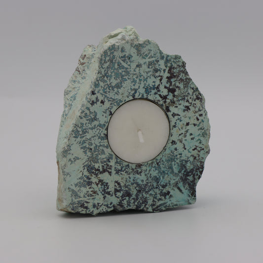 Turquoise Candle Holder