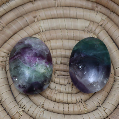 Fluorite Palm Stone