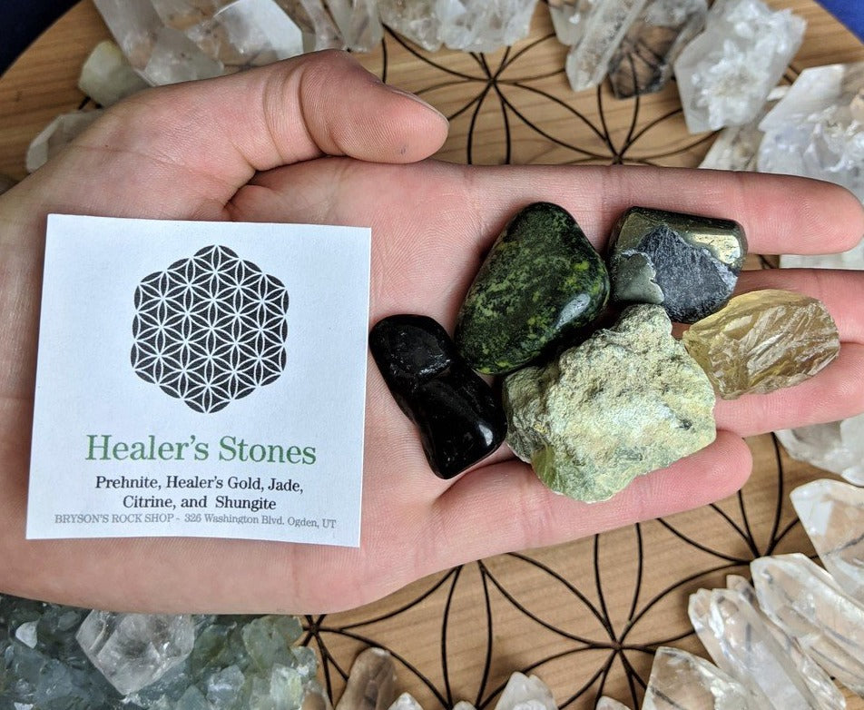 Healer's Stones Crystals Set