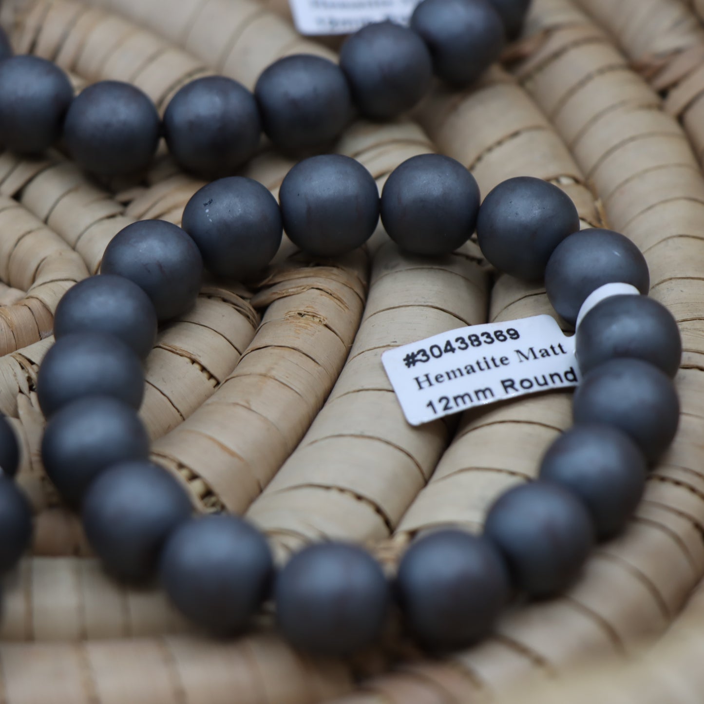 Matte Hematite Bracelet