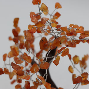 Carnelian Crystal Tree - 160 Piece