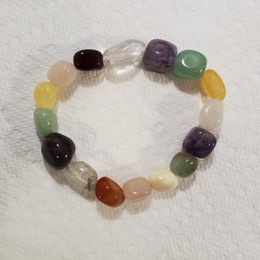 Mixed Stone Bracelet - Nugget