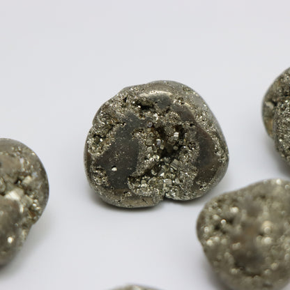 Pyrite Tumbled Stones