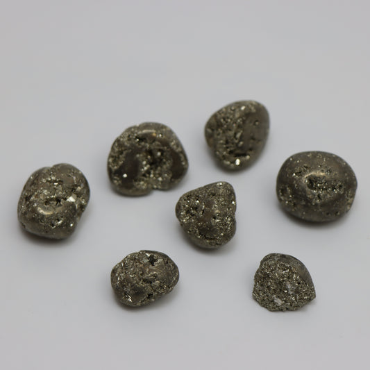 Pyrite Tumbled Stones