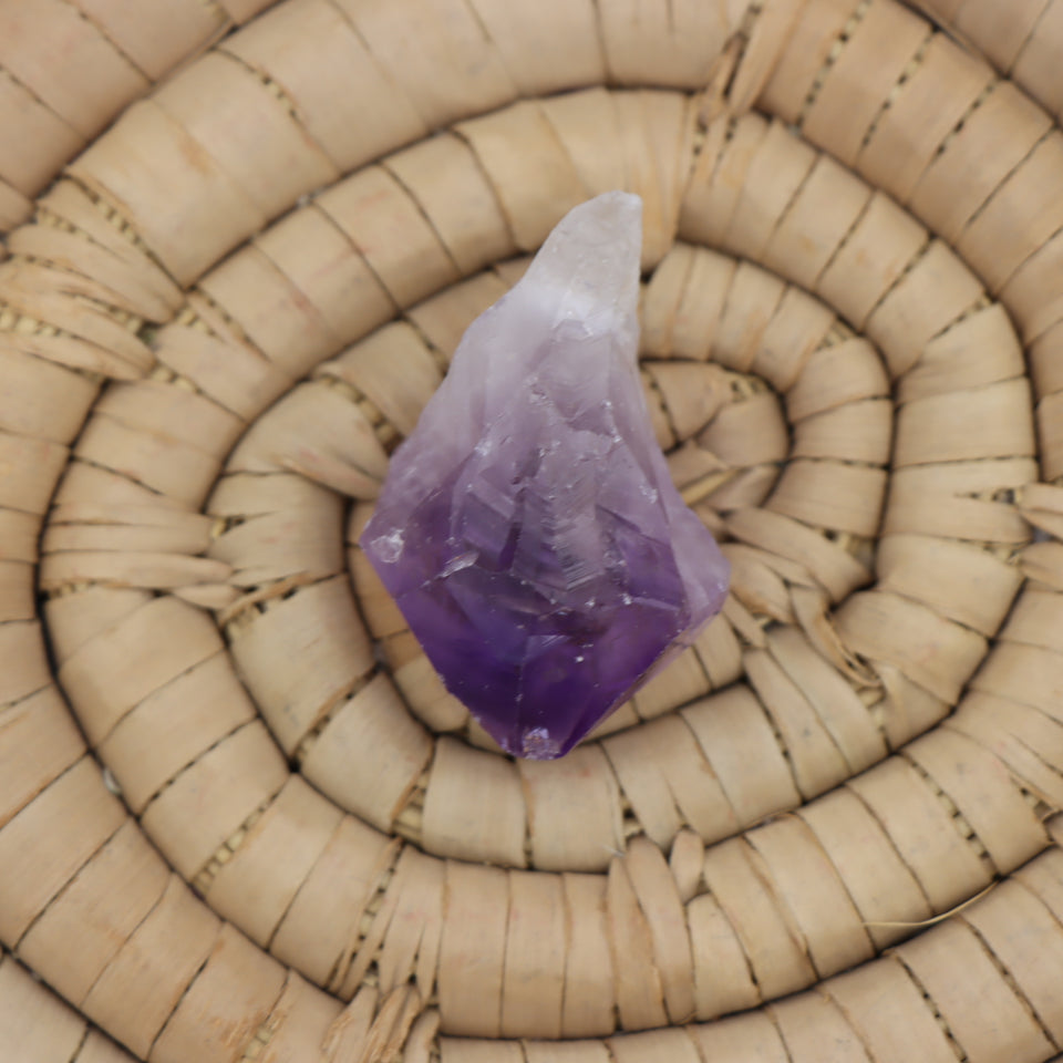 Top Drilled Amethyst Pendant