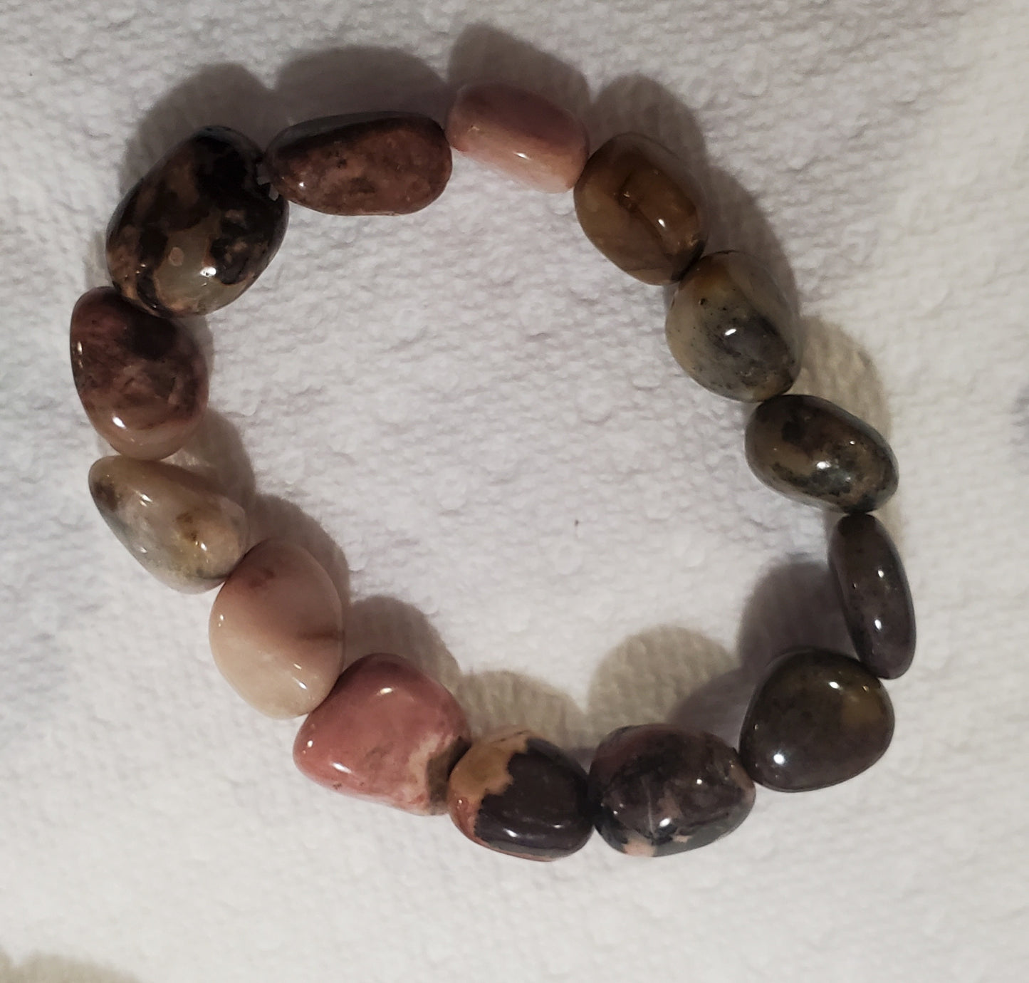 Rhodonite Bracelet - Nugget