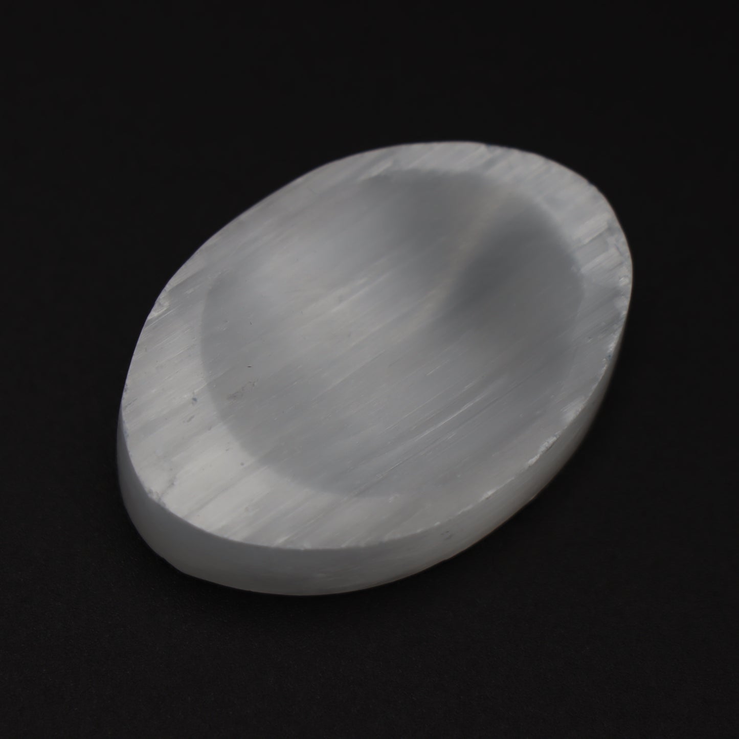 Selenite Worry Stone