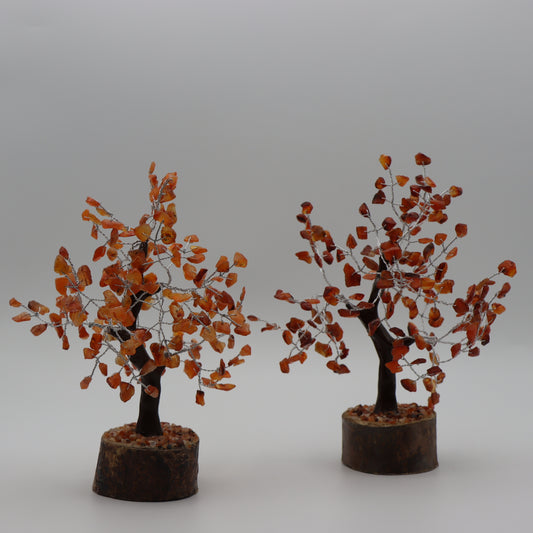 Carnelian Crystal Tree - 160 Piece