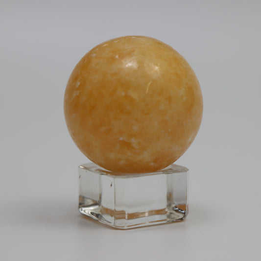 Orange Calcite Sphere