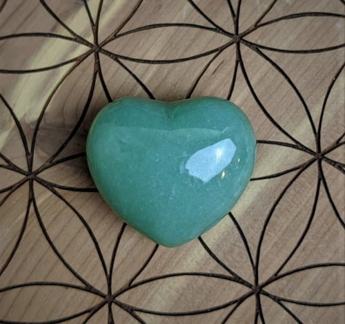 Green Aventurine Crystal Heart
