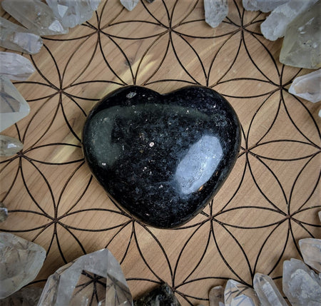 Coppernite Crystal Heart
