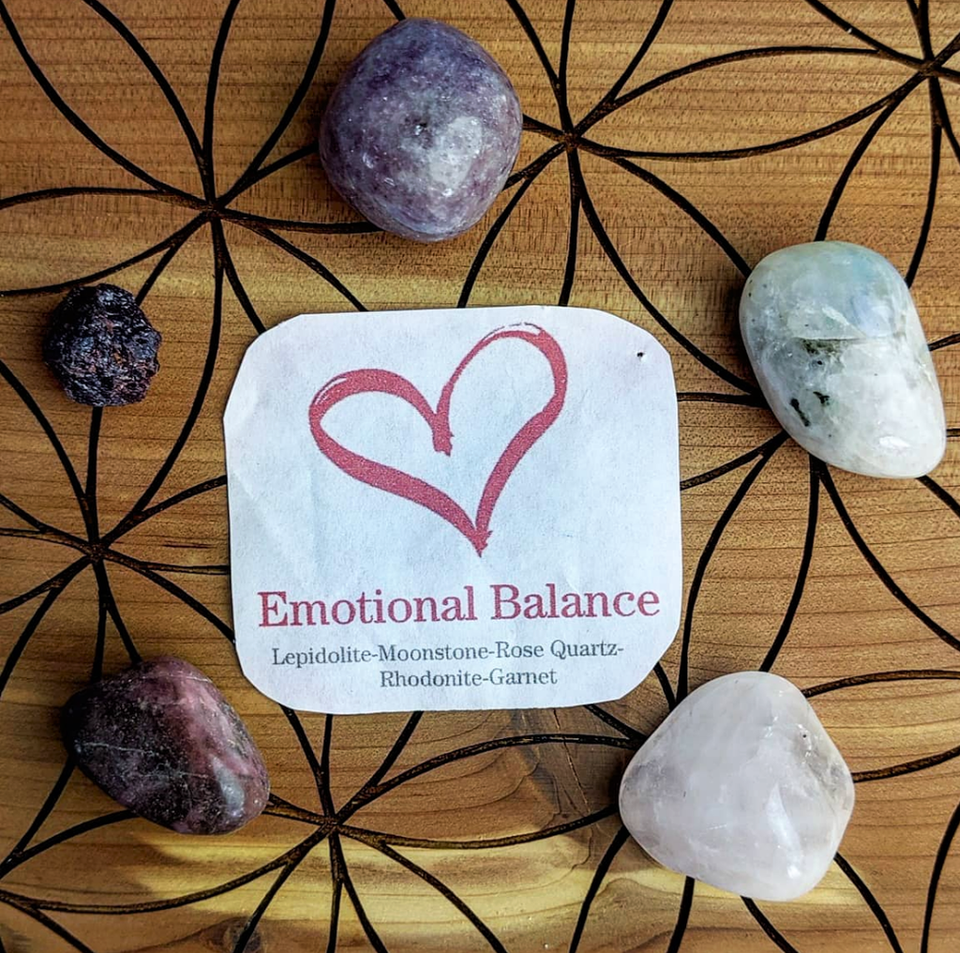 Emotional Balance Crystals Set