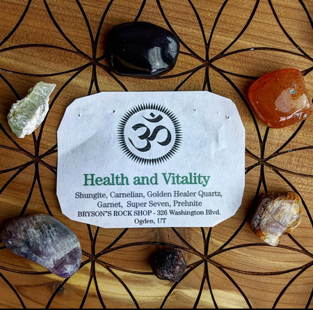Health and Vitality Crystals Set