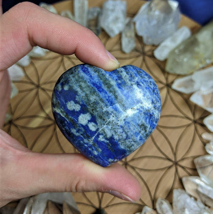 Lapis Lazuli Heart