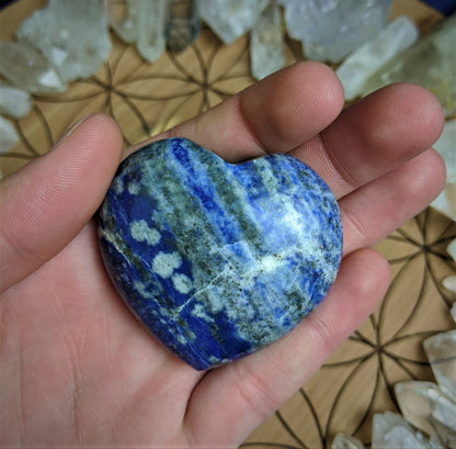 Lapis Lazuli Heart