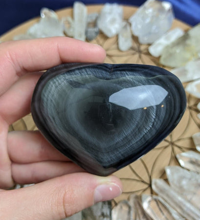 Garnet Crystal Heart – Bryson's Rock Shop