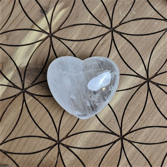 Quartz Crystal Heart