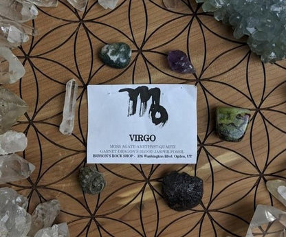 V I R G O - Crystal Zodiac Set